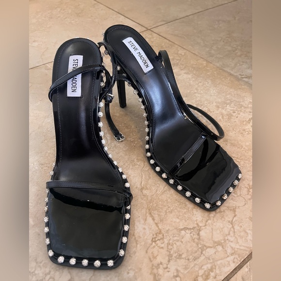 Steven Madden Zelle black heels - Picture 1 of 4